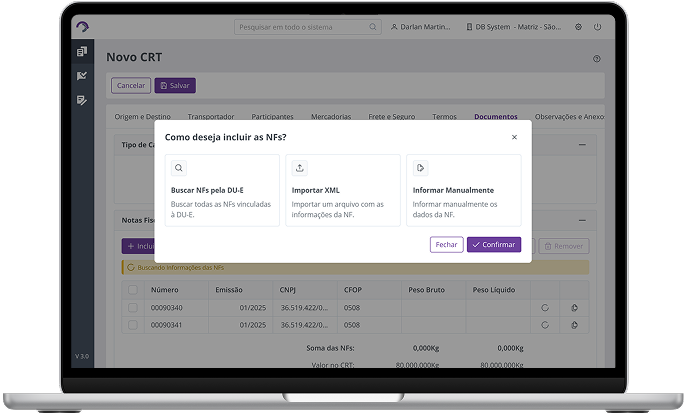 Imagem de um notebook exibindo a tela do Propulsor